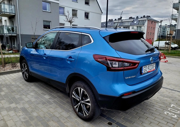 Nissan Qashqai cena 85900 przebieg: 40000, rok produkcji 2020 z Gdańsk małe 631